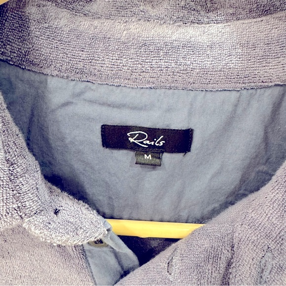 Rails Men’s Rhen Terry Polo Shirt - Picture 3 of 3